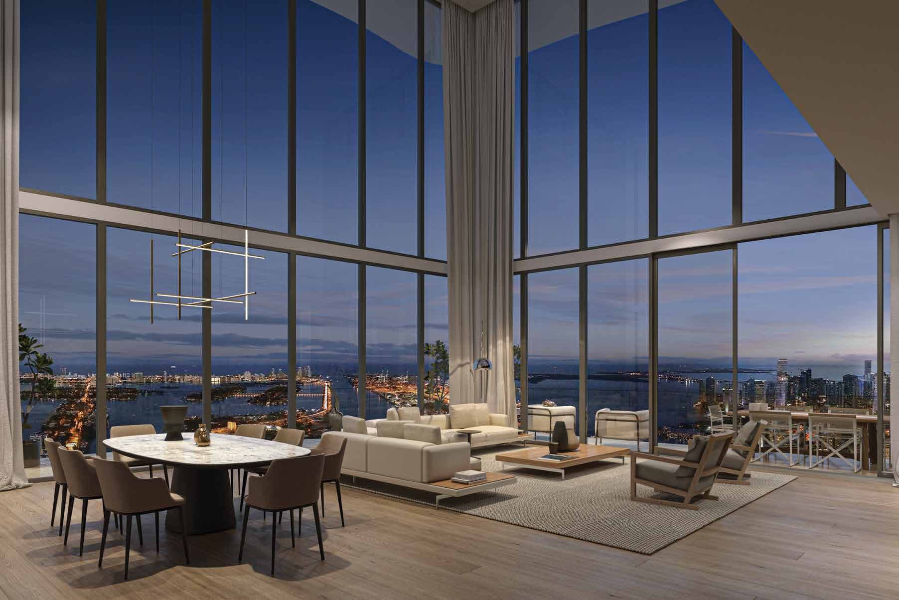 Penthouse con doble altura