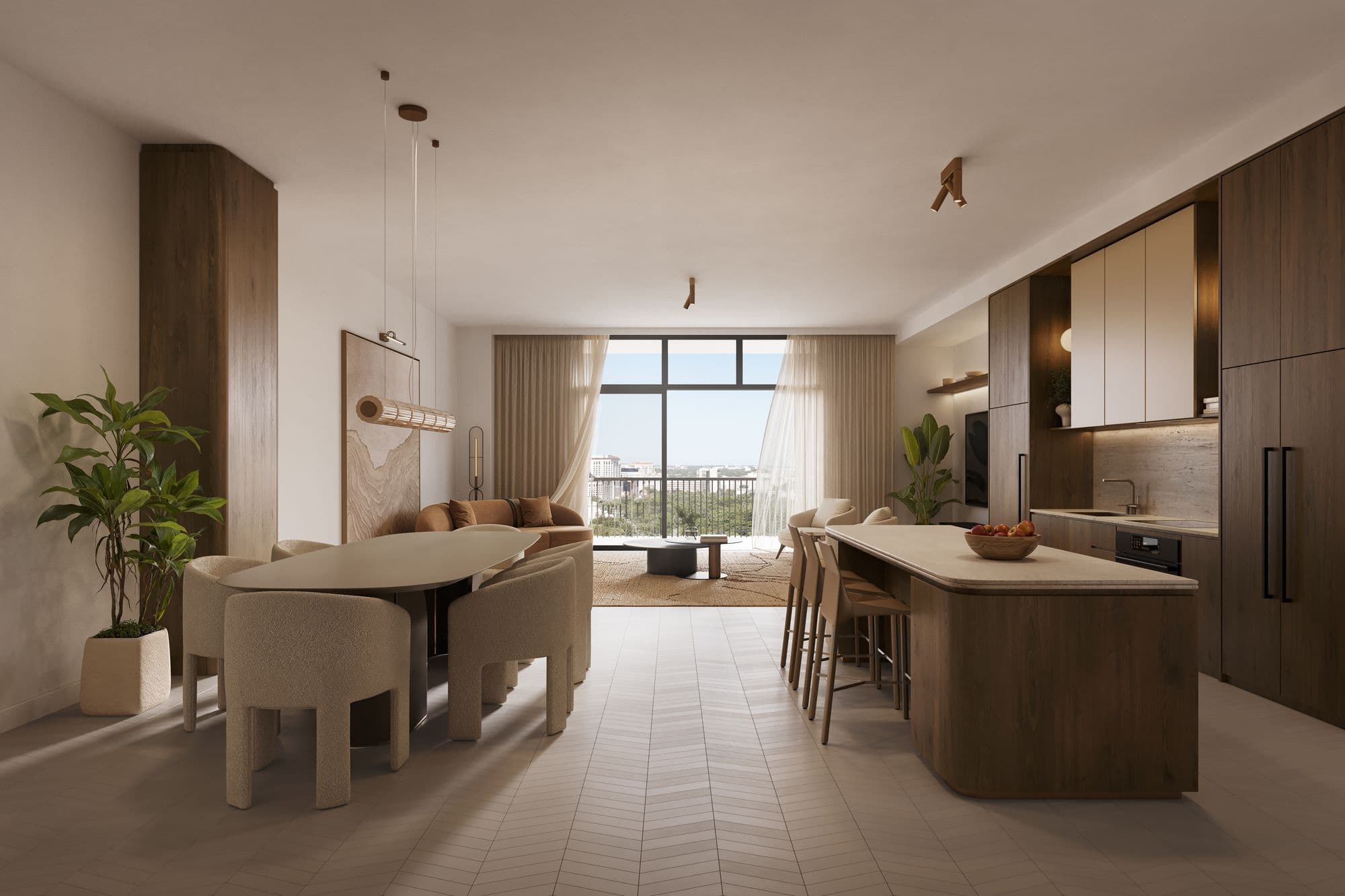 Sala y cocina