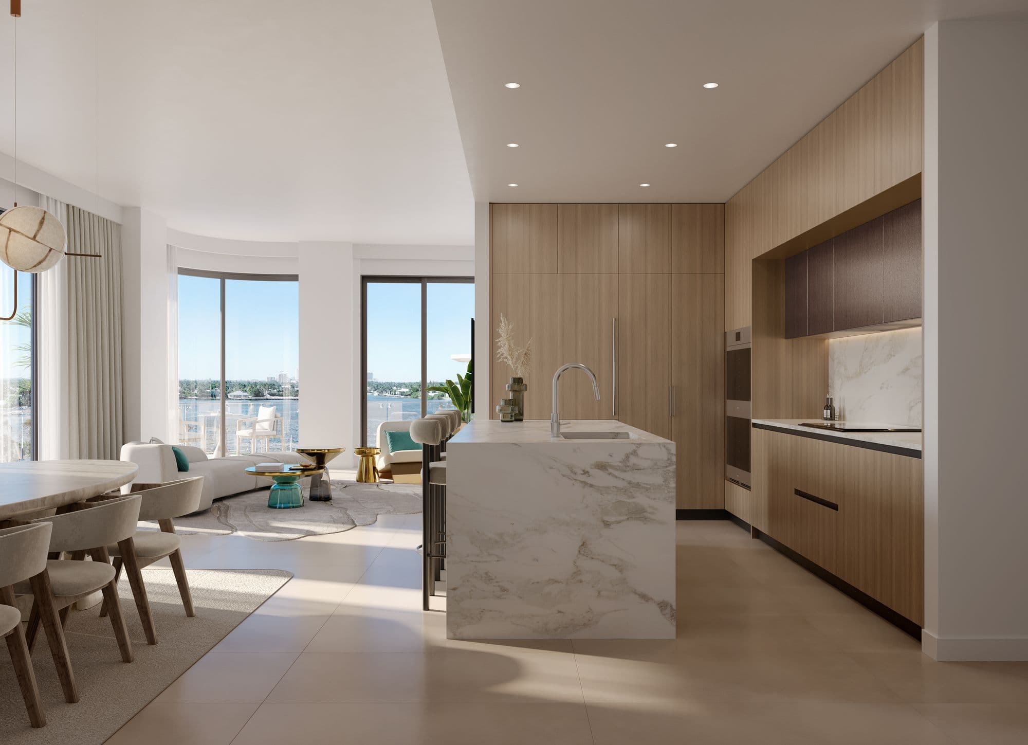 Sala y cocina