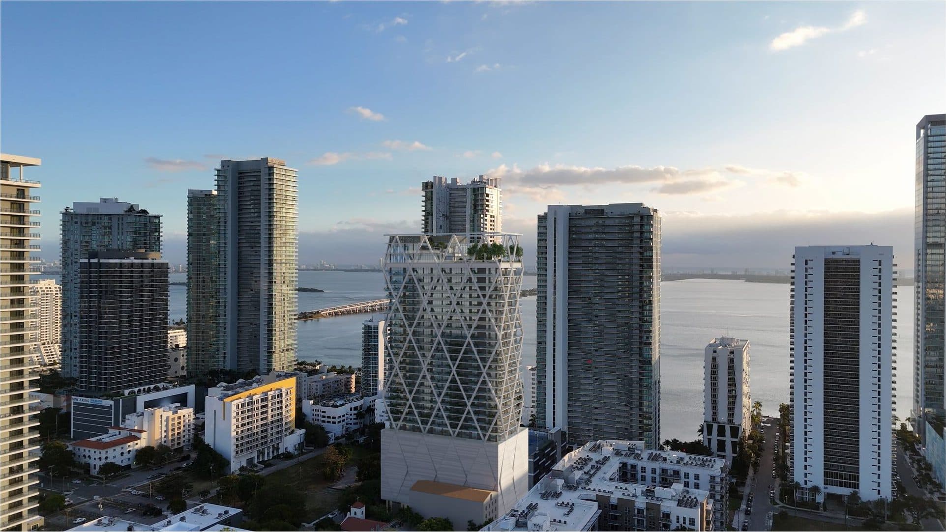 HQ Residences Miami frente a la bahía