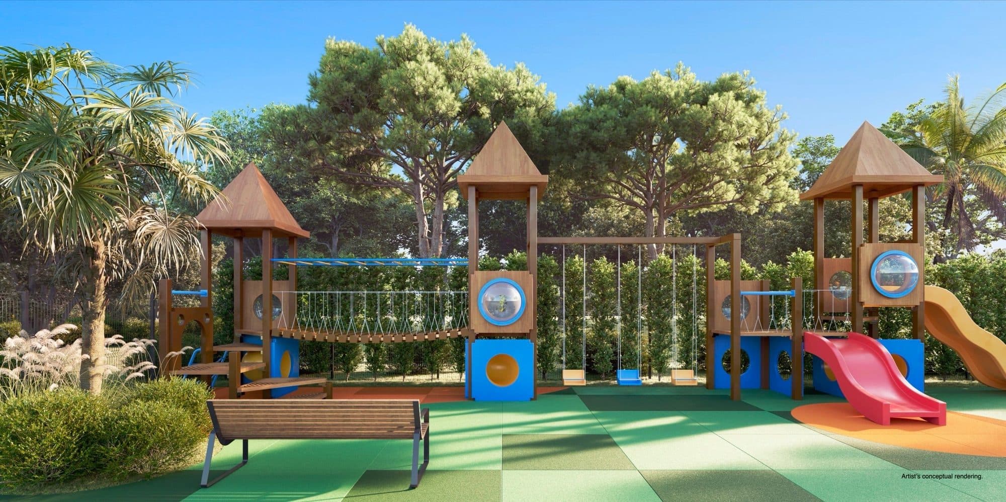 Área de juegos para niños