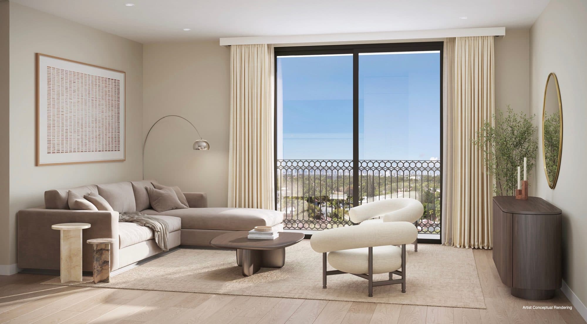 Sala de una residencia