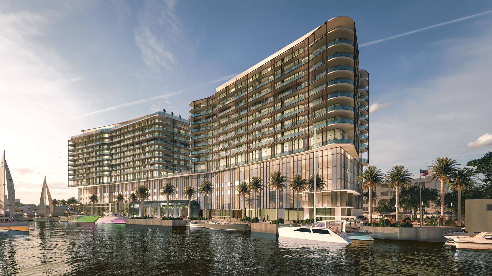 Vista Harbor a orillas del río Miami